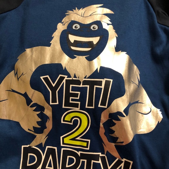 WONDER NATION Boys PJs Size 6-7 yrs Fleece Bottoms YETI 2 PARTY New - Picture 6 of 6